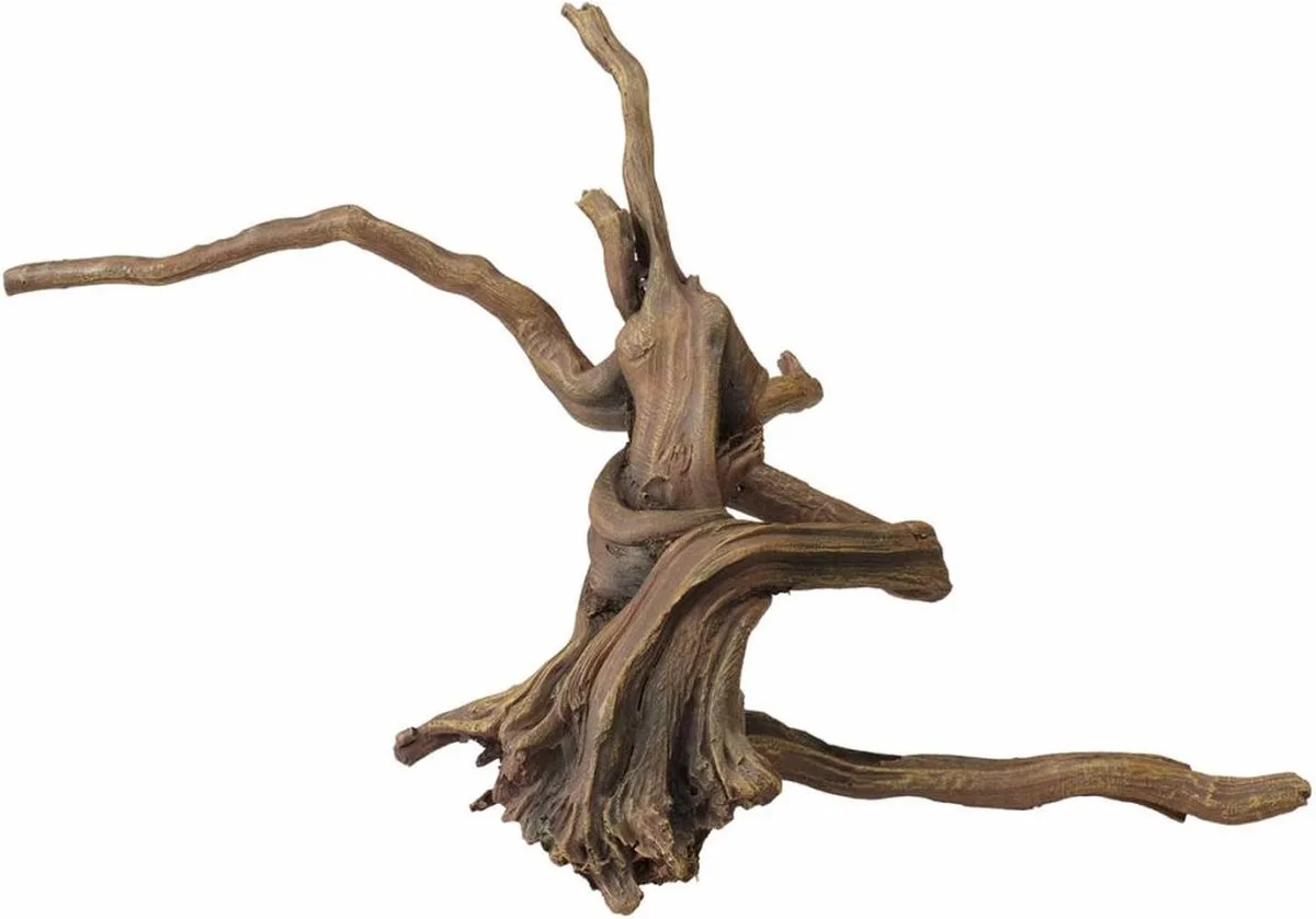 Aquariumdecoratie - Vissen - Driftwood 3 34x19,5x14cm - 1st van Aqua Della in Bruin – productfoto