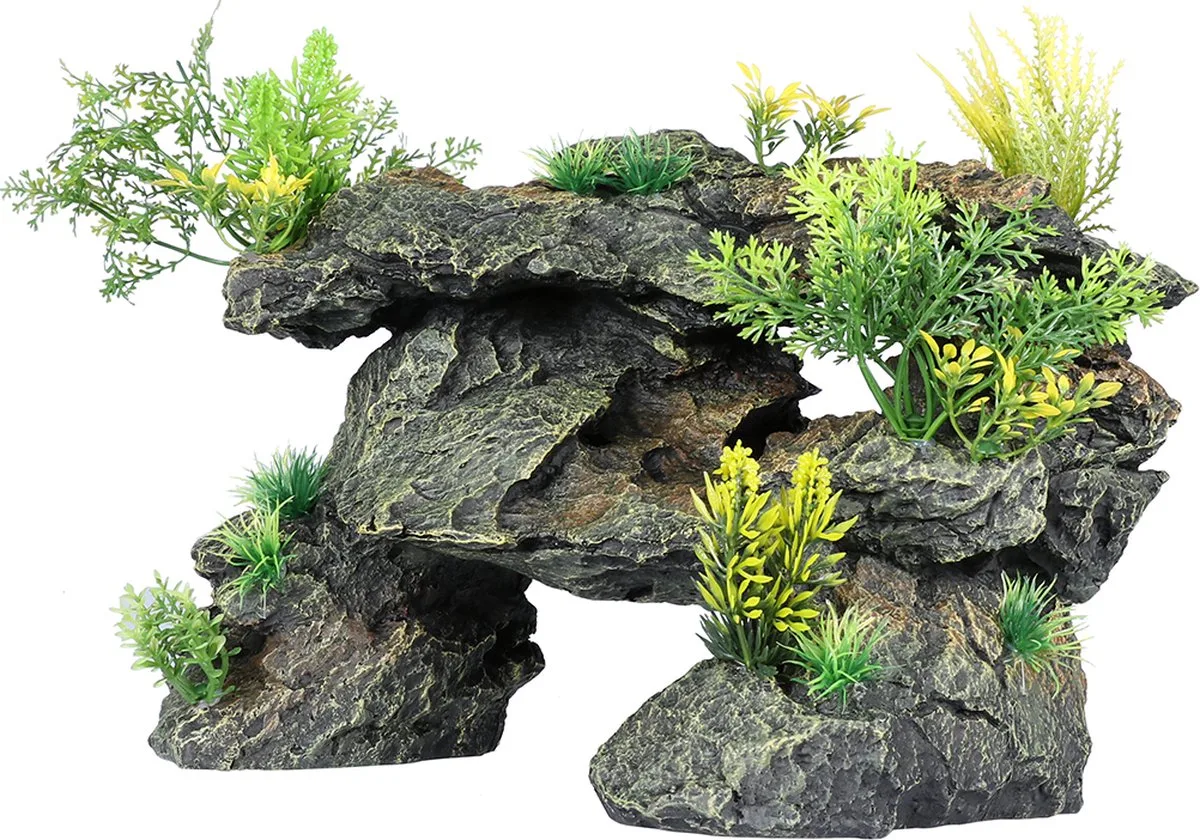 Aquariumdecoratie - Vissen - Go Through 31,5x21,5x20cm - 1st van Aqua Della in <> – productfoto