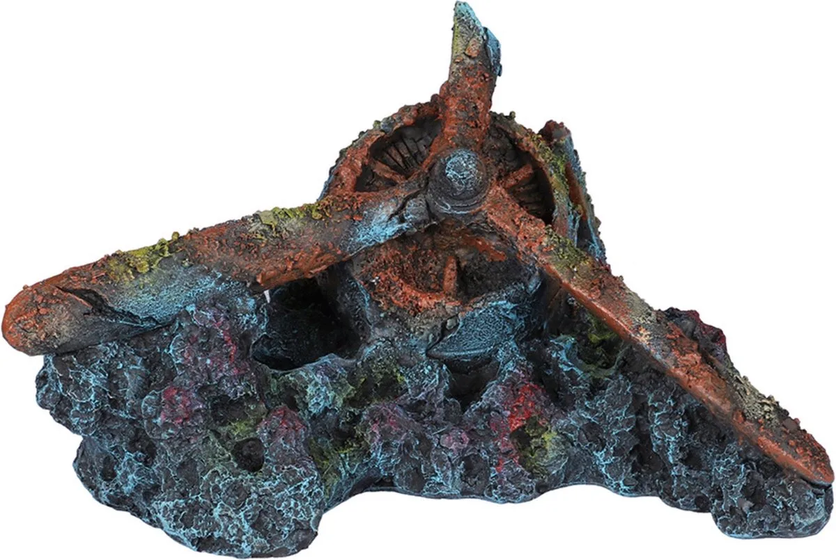 Aquariumdecoratie - Vissen - Hornet Propeller 20x14x11cm - 1st van Aqua Della in <> – productfoto
