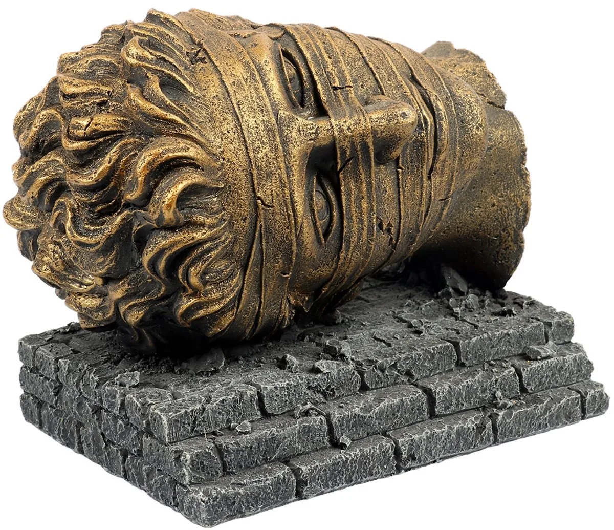 Aquariumdecoratie - Vissen - Kolos Van Rhodos Hoofd 17,2x12,5x13,5cm - 1st van Aqua Della in <> – productfoto