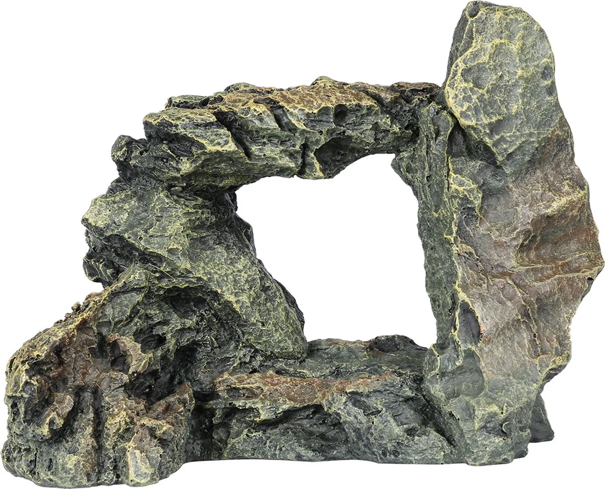 Aquariumdecoratie - Vissen - Slate S - 26,5x17,5x19cm - 1st de Aqua Della en <> – photo produit