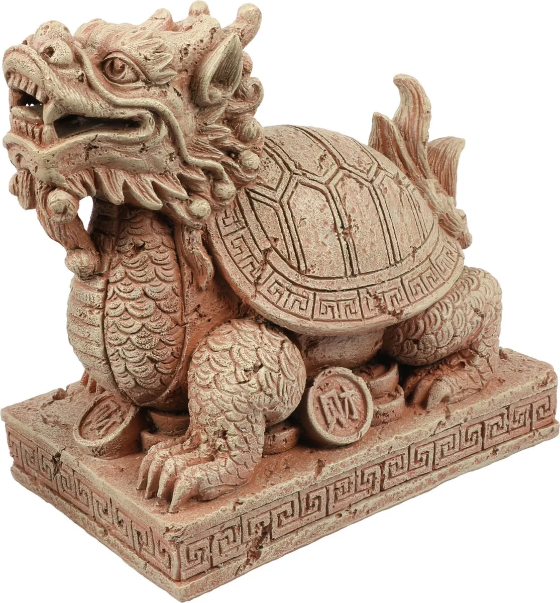 Aquariumdecoratie - Vissen - Zodiac Schildpad S - 10,2x6,7x10cm - 1st van Aqua Della in <> – productfoto