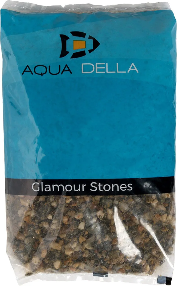Aquariumgrind donker grof 3-6 mm 2KG de Aqua Della en <> – photo produit