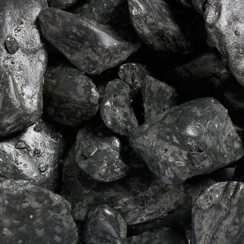 Aquariumgrind Pebbles Black de Aqua Della – photo produit