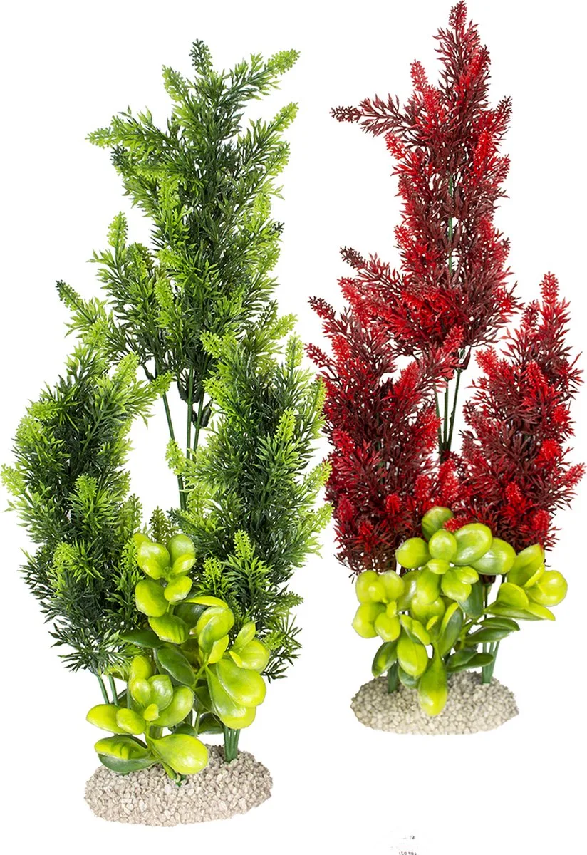 Ebi Dichte Elodea-Pflanze in verschiedenen Farben 46 cm von Aqua Della in Gemengde Kleuren – Produktfoto