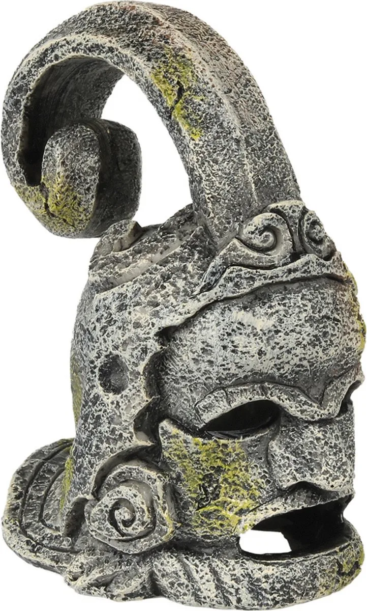 Azteekse Helm - Aquarium - Ornament - 10x7x12 cm by Aqua Della in <> – product photo