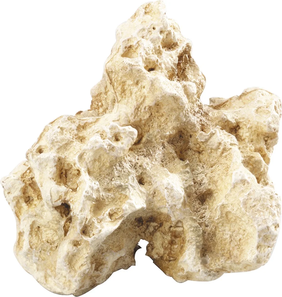 Combo Moon S - Aquariumdecoratie Rots - Natuurgetrouw en Gifvrij - 16x10,5x13,5cm - Beige de Aqua Della en <> – photo produit