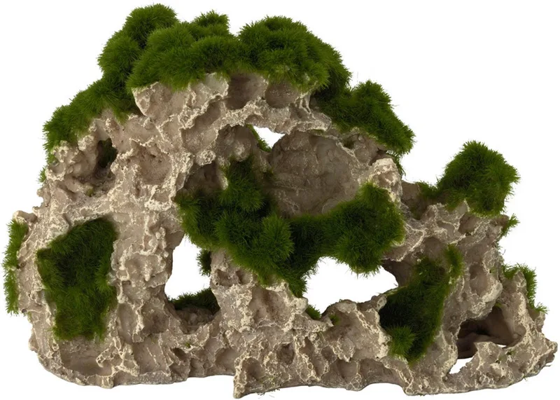 Decor Moss Rock - Aquarium - Ornament - 25x9x17 cm Nr. 3 No. 3 by Aqua Della in <> – product photo