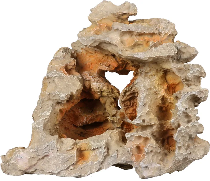 Decor Steen - Aquarium - Ornament - 28.5x19.5x24 cm Bruin by Aqua Della in <> – product photo