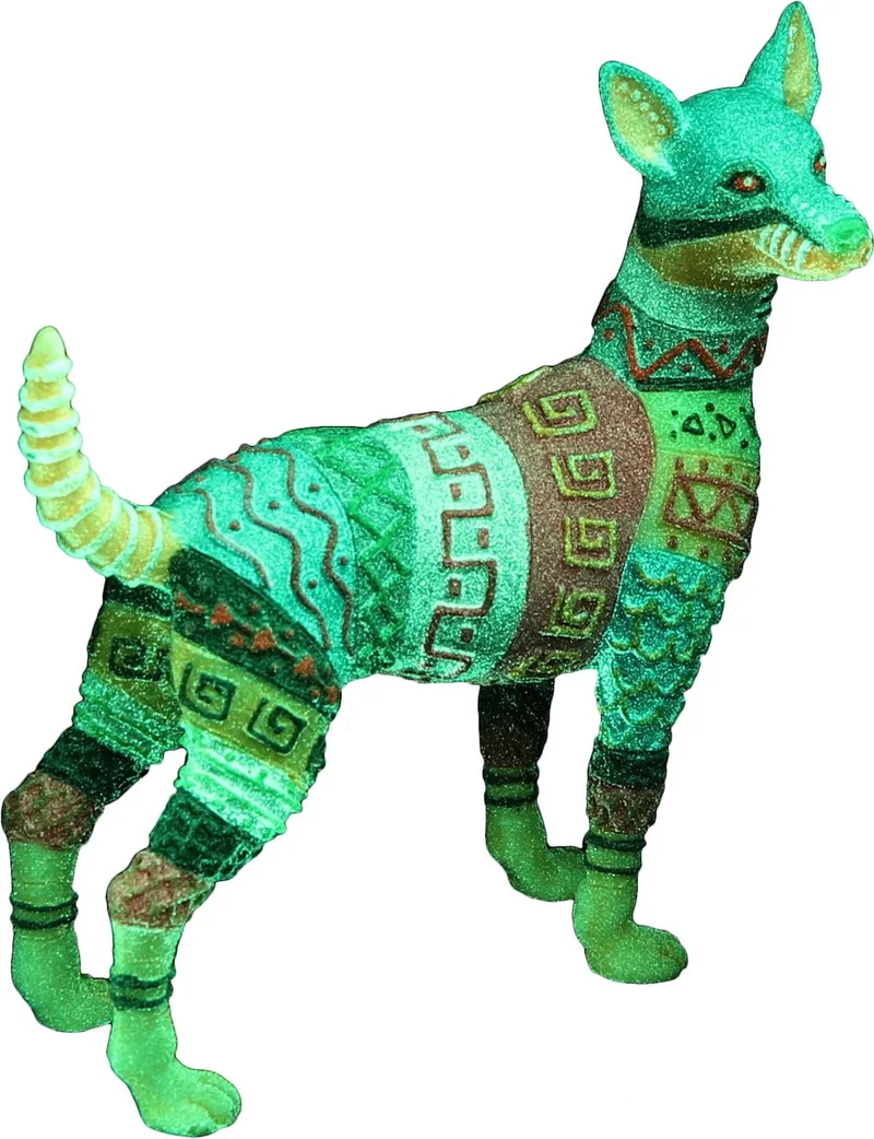 Dia De Los Muertos Hond - Aquarium - Ornament - 9.8x4.3x10.5 cm by Aqua Della in Multicolour – product photo