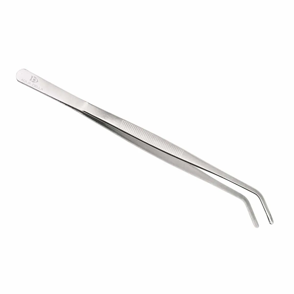 Gebogen pincet 30CM van Aqua Della in Zilver – productfoto