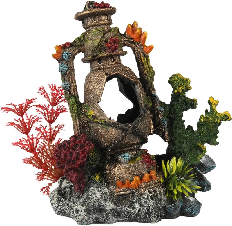 Gezonken Artefact - Aquarium - Ornament - 14.5x9x16.7 cm by Aqua Della in <> – product photo