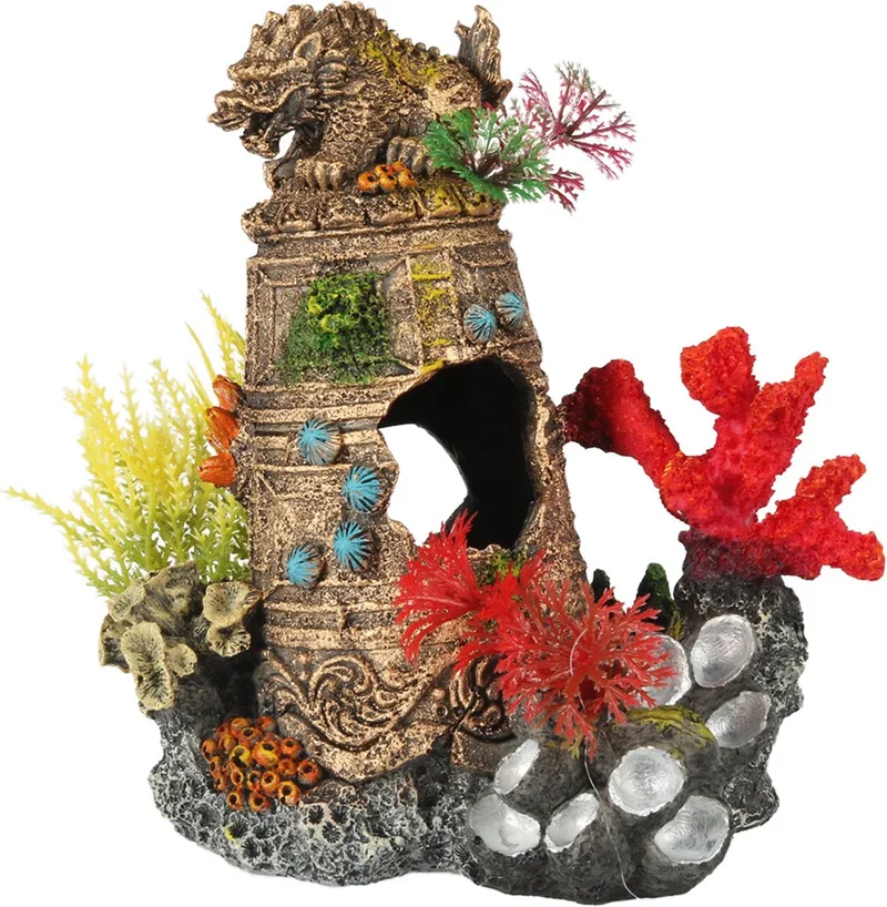 Gezonken Artefact - Aquarium - Ornament - 16.5x12.5x17.8 cm von Aqua Della in <> – Produktfoto