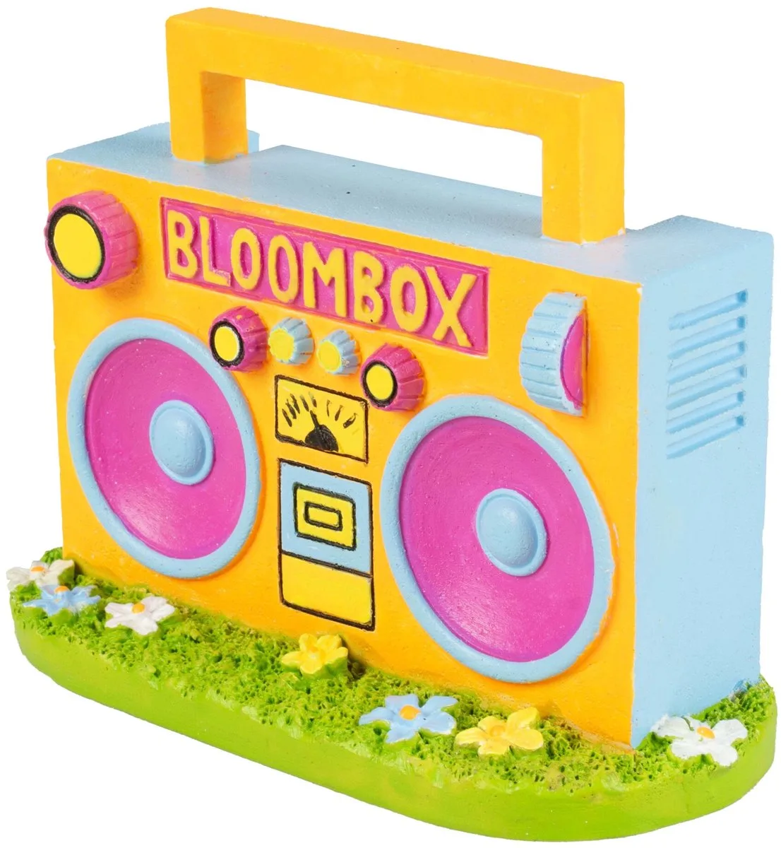 Hippie Radio - Retro Boombox Aquariumdecoratie - Kunsthars by Aqua Della in Multicolour – product photo