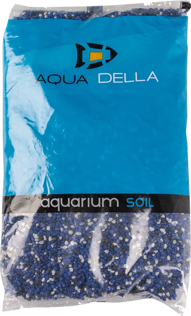 Kleurgrind - Aquariumgrind - Aquarium - Siergrind - mix 2x2KG by Aqua Della in Blue – product photo
