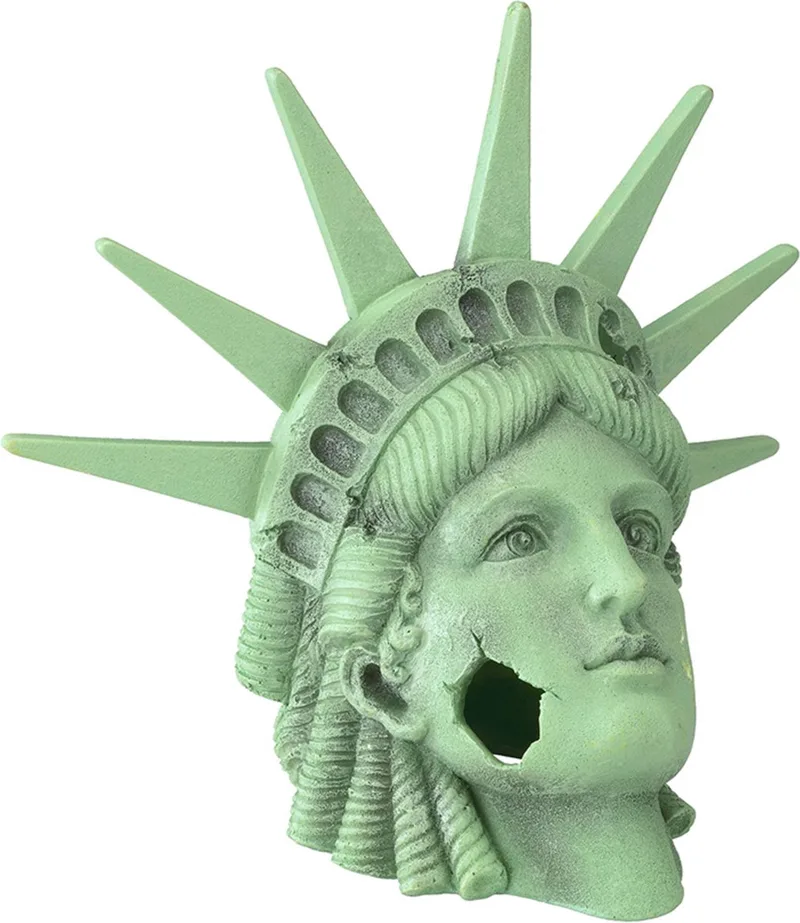 Lady Liberty - Aquarium - Ornament - 25.5x16.5x22 cm S de Aqua Della en <> – photo produit
