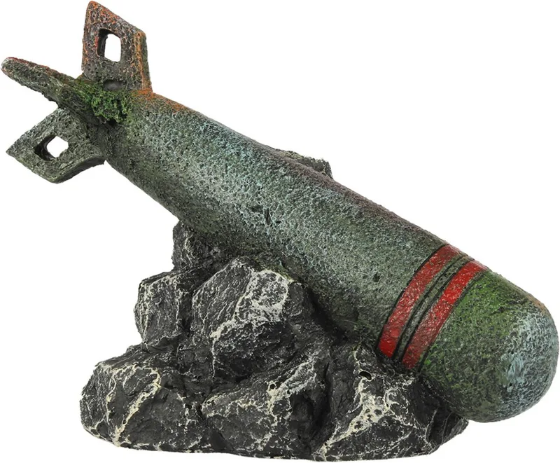 Leger Torpedo - Aquarium - Ornament - 12.9x7x10 cm by Aqua Della in <> – product photo