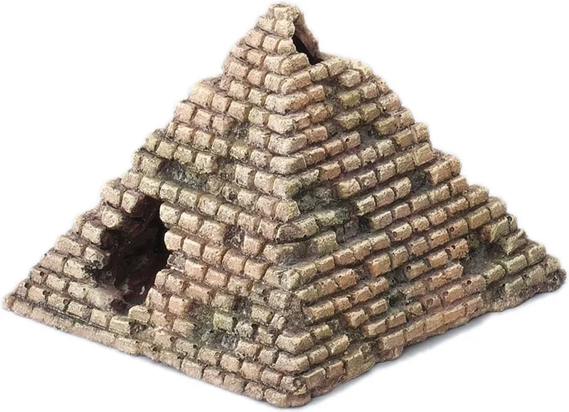 Maidum Piramide - Aquarium - Ornament - 12.5x12.8x9 cm de Aqua Della en <> – photo produit