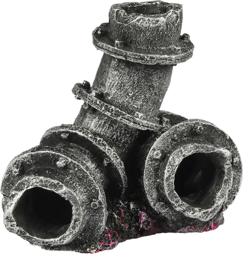 Metalen Buizen - Aquarium - Ornament - 11.2x7x10.7 cm von Aqua Della in <> – Produktfoto
