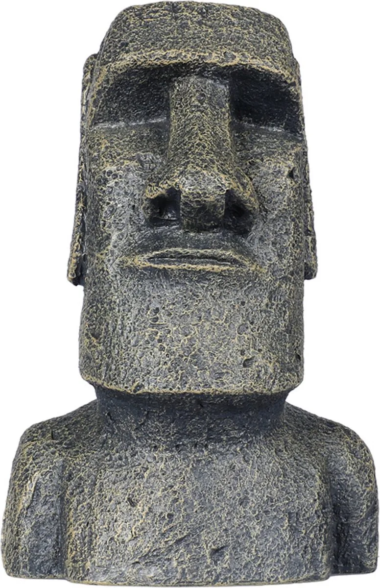 Moai Beeld - Aquarium - Ornament - 11x9x17 cm by Aqua Della in <> – product photo