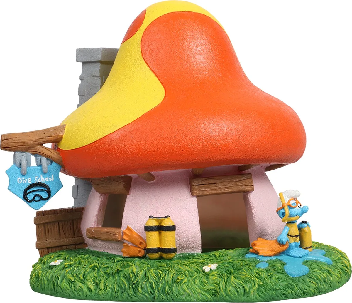 smurfen bos duikschool action air 16,8x14,7x14,7cm de Aqua Della en Multicolore – photo produit