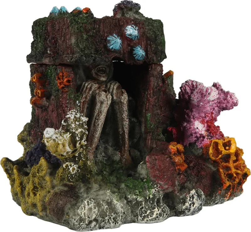 Verdwaald Bot - Aquarium - Ornament - 15x11x11.5 cm by Aqua Della in <> – product photo
