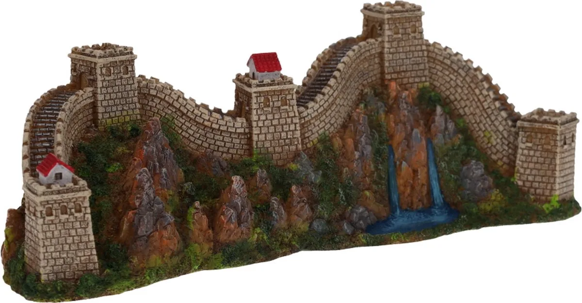 Vissen - Chinese Muur L - 31x11x10,5cm - 162461 de Aqua Della en Multicolore – photo produit