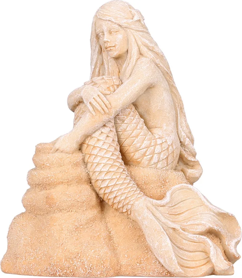 Zeemeermin Ariel - Aquarium - Ornament - 17x15x21 cm Large von Aqua Della in <> – Produktfoto