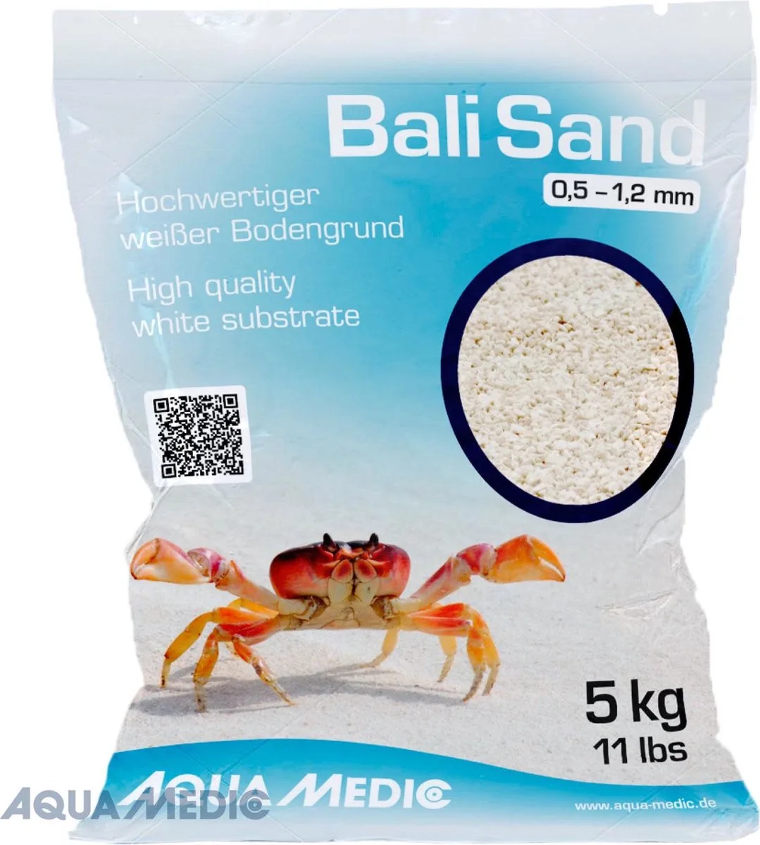 Bali Sand - 0,5 - 1,2 mm de Aqua Medic en Blanc – photo produit