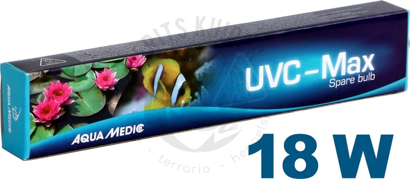 Helix Max vervangingslamp 18 Watt - UV Lamp Aquarium von Aqua Medic in Color – Produktfoto