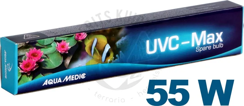 Helix Max vervangingslamp 55 Watt - UV Lamp Aquarium by Aqua Medic in Color – product photo