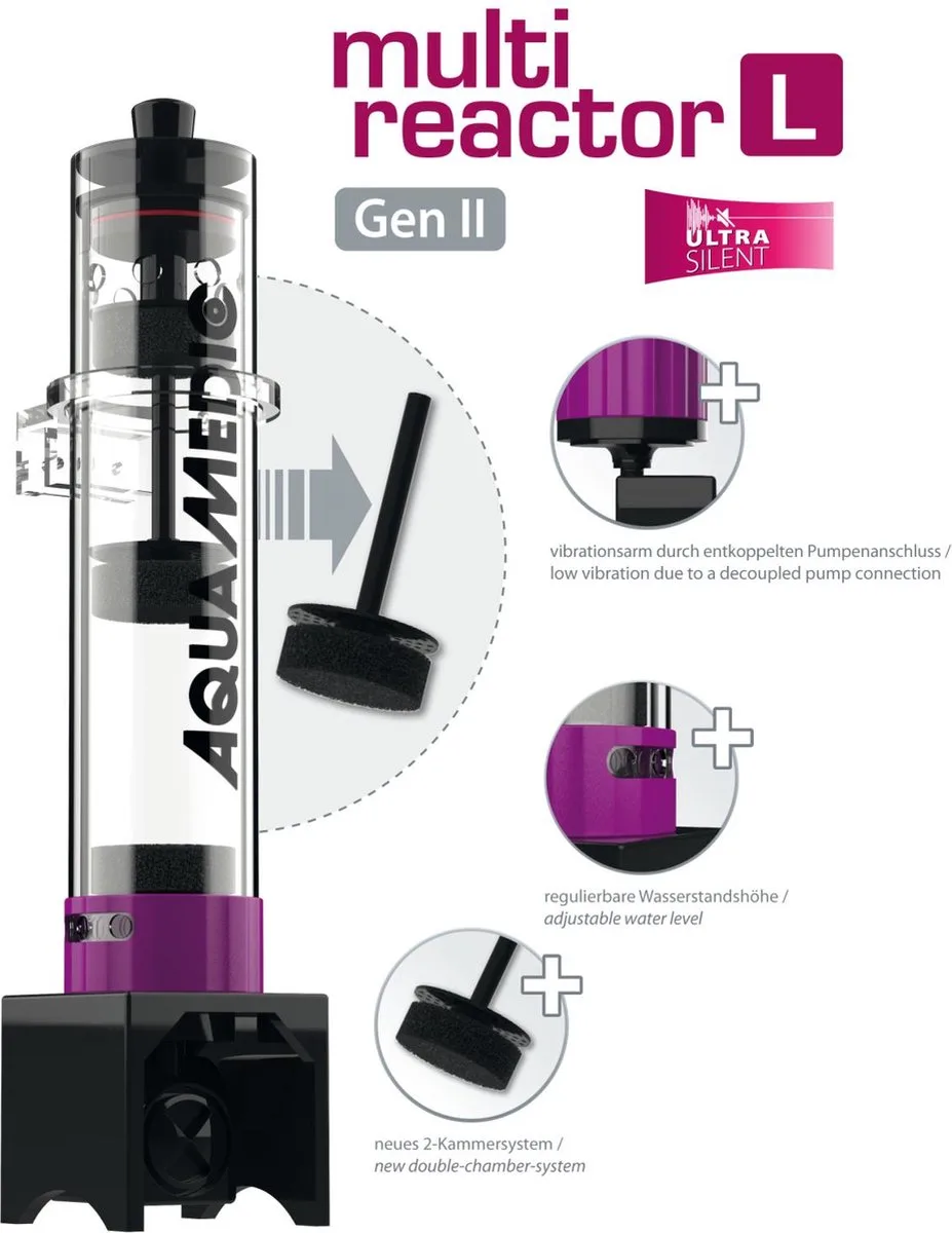 Multi Reactor GEN 2 LARGE - Wervelbed Filter van Aqua Medic – productfoto