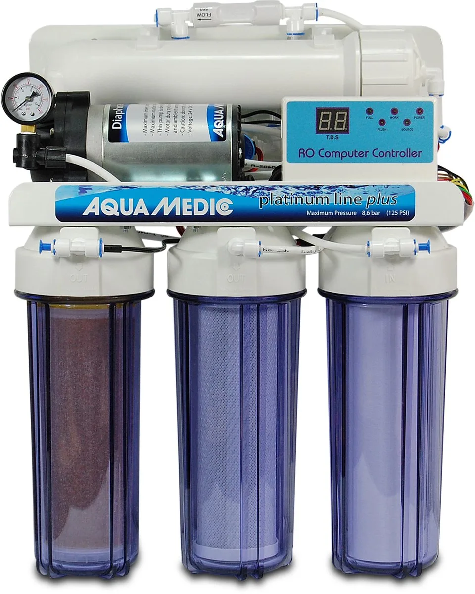 platinum line plus 24V - Osmoseapparaat från Aqua Medic i Blå – produktbild