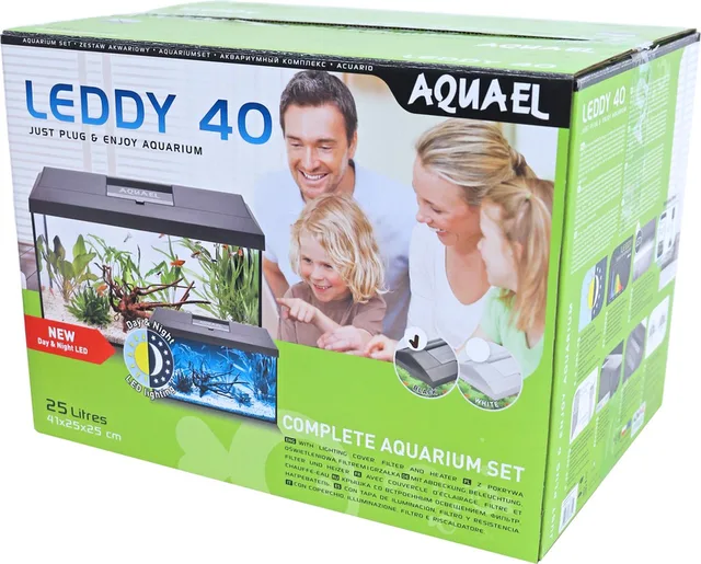 aquarium Leddy 40 - day&night - 41x25x25cm - 25ltr