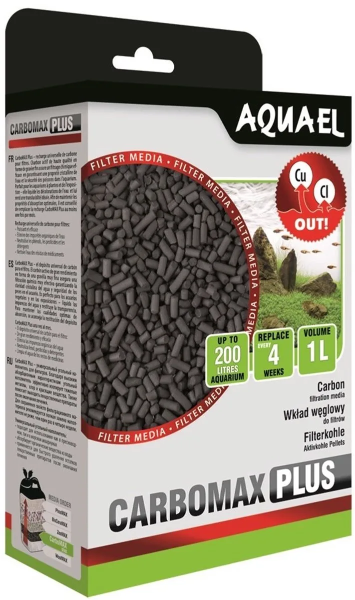 CarboMax - Actieve Kool - Aquarium Filter Medium - Inhoud: 1000ml de Aquael – photo produit