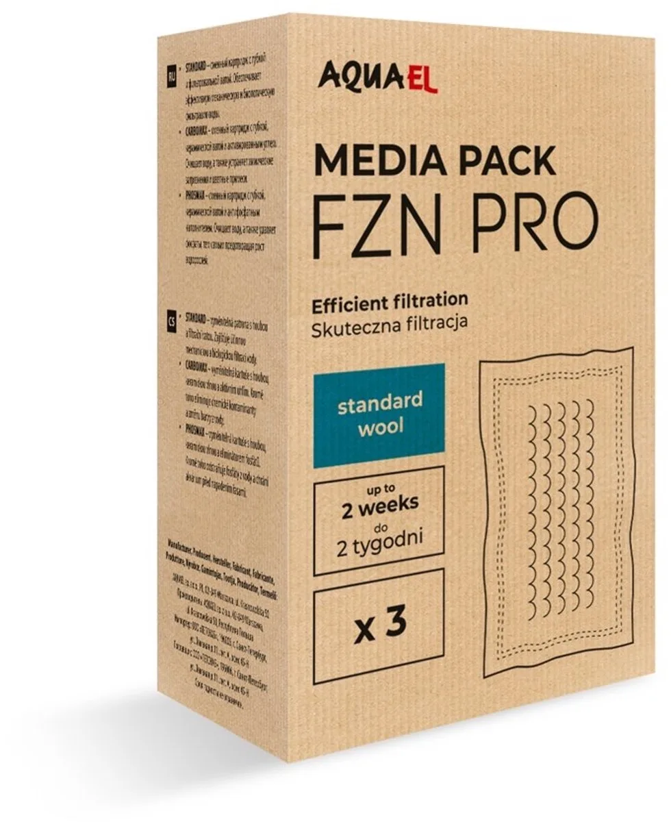 FZN Pro Mediakit Standaard - Set van 3 stuks de Aquael en Beige – photo produit