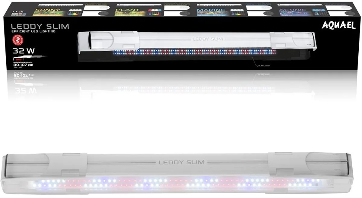 Leddy Slim Plant 2.0 32 Watt by Aquael in White – product photo