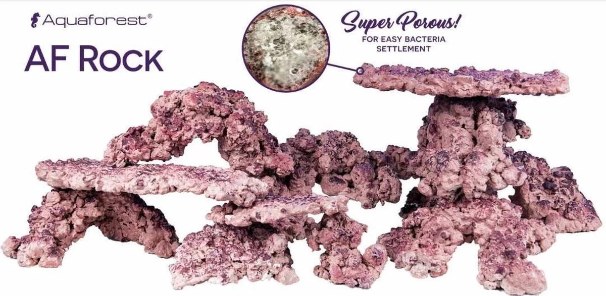 Aquascaping Aquaforest Synthetic Rock Mix 18 kg in doos de Aquaforest en Color – photo produit