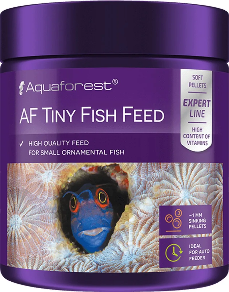 Visvoer Aquaforest Tiny Fish Feed 120 gram de Aquaforest – photo produit