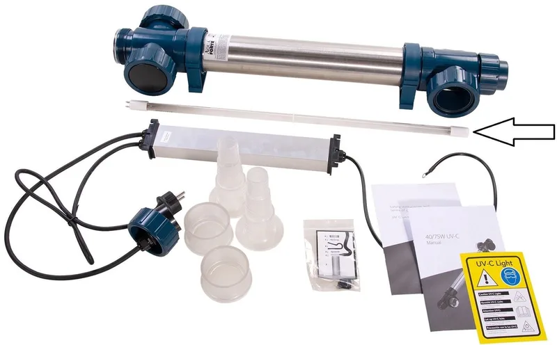 UV-C lamp T5 75 W voor AquaForte Midi Power UVC de AquaForte en Blanc – photo produit
