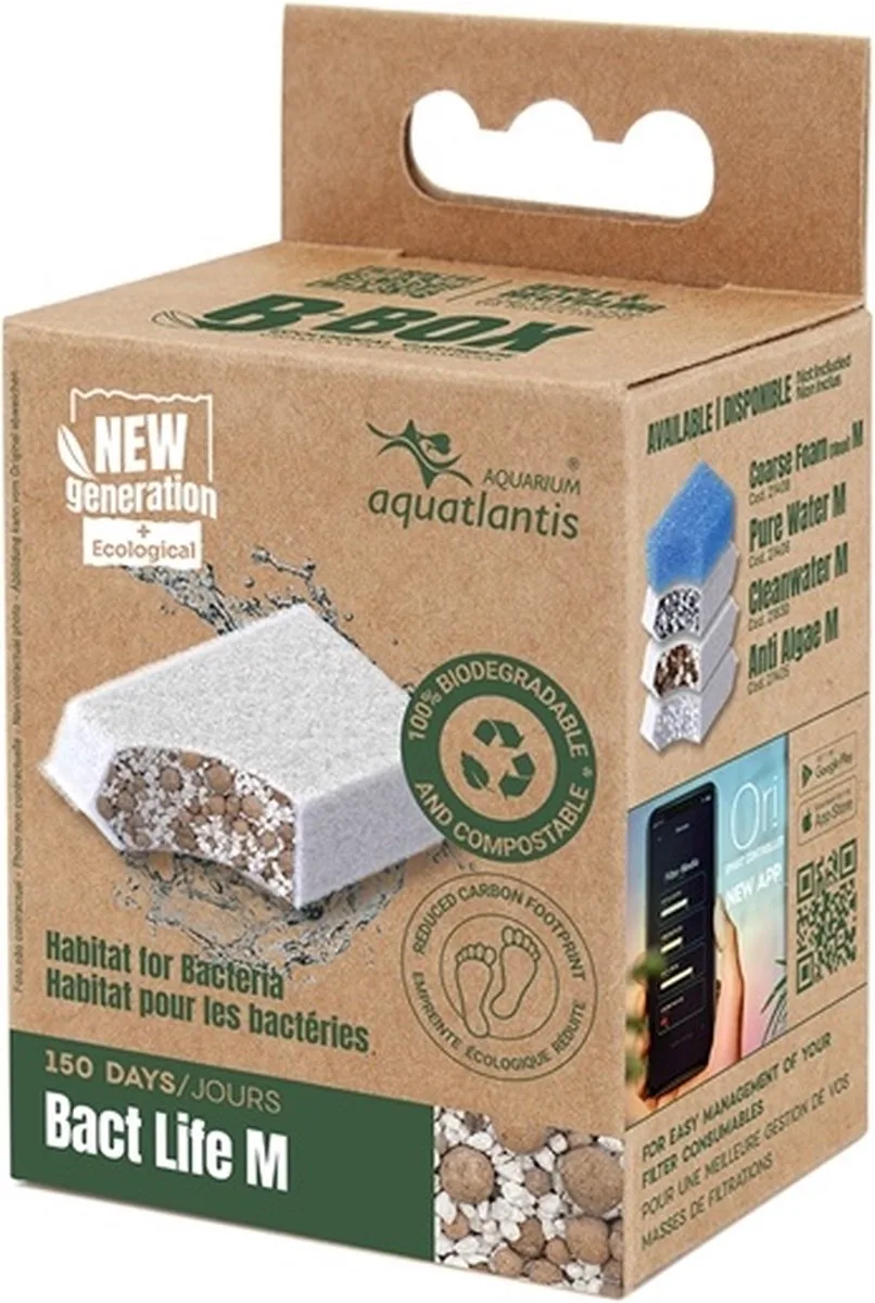 B-Box Bact Life Medium - 1 stuk van Aquatlantis in Bruin – productfoto