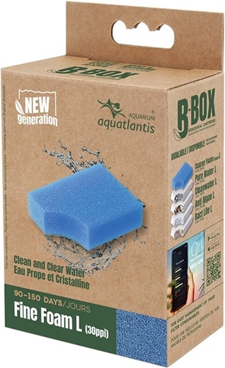 B-Box Fine Foam Large by Aquatlantis in Blue – product photo