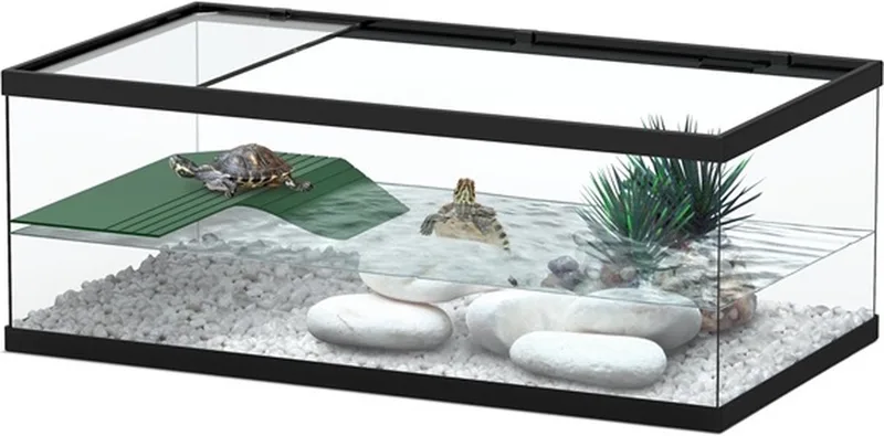 Tortum 55 Aquarium - 55x29x20 cm de Aquatlantis en Noir – photo produit
