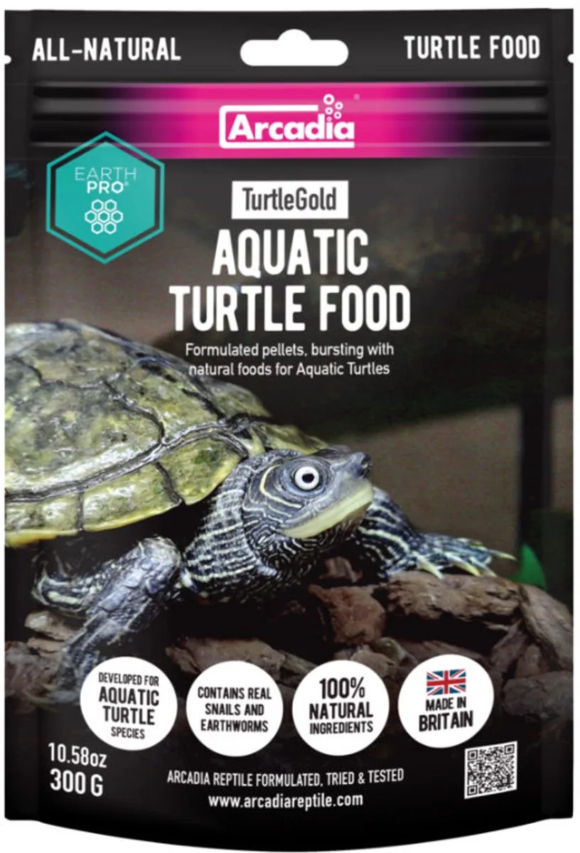 Earth Pro Turtle Gold - Waterschildpadvoer von Arcadia – Produktfoto