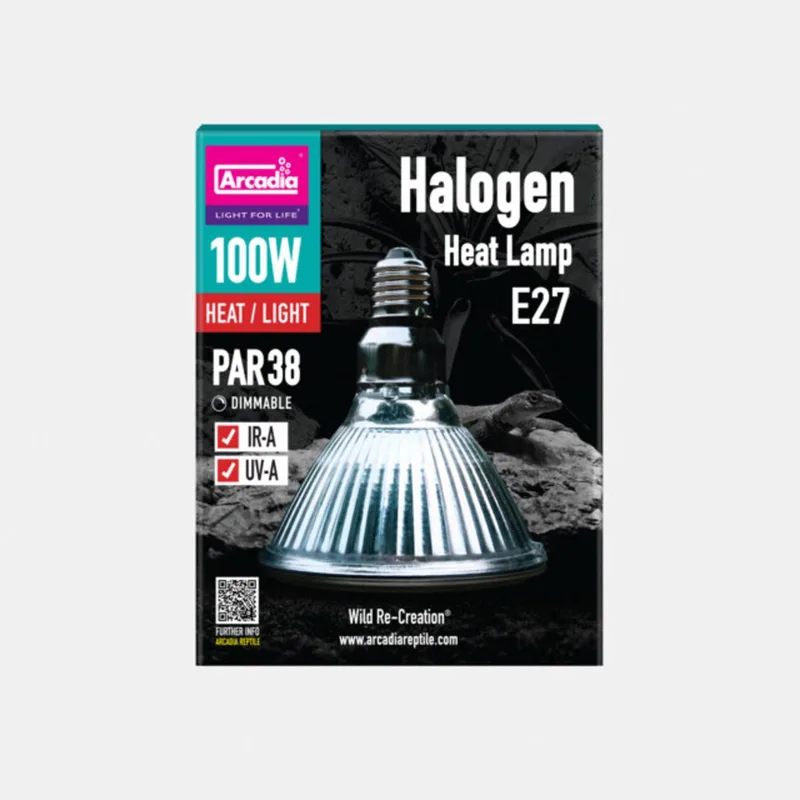 Halogen Basking Spot - Verwarming - 100 Watt by Arcadia in Color – product photo