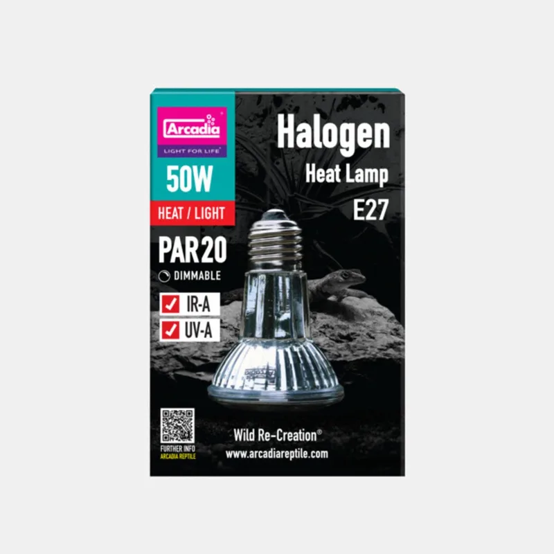 Halogen Basking Spot - Verwarming - 50 Watt van Arcadia in Color – productfoto
