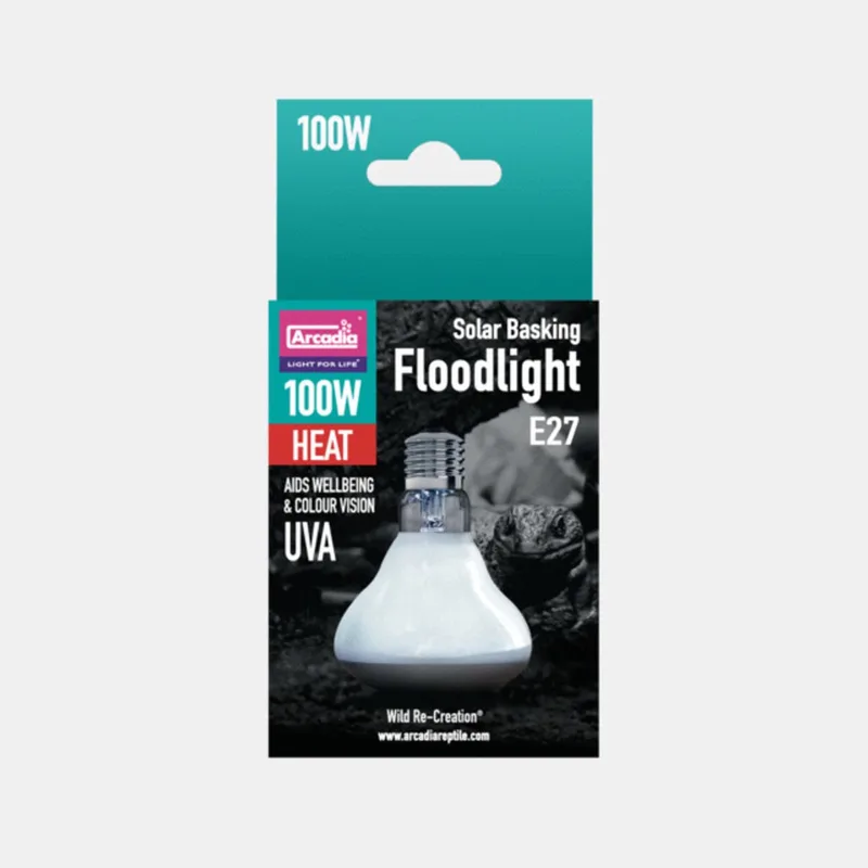 Solar Basking Floodlight - Verwarming - 100 Watt von Arcadia in Color – Produktfoto