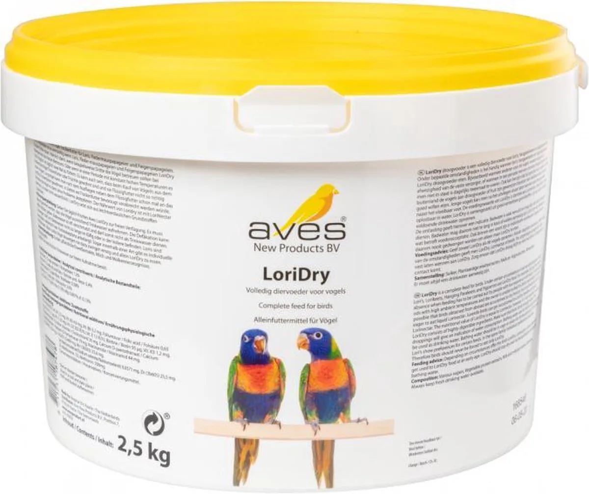 LoriDry 2,5kg de Aves – photo produit