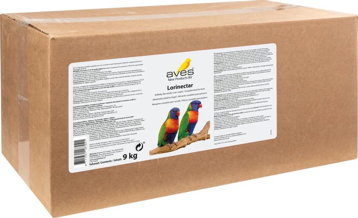 Lorinectar 9kg de Aves – photo produit