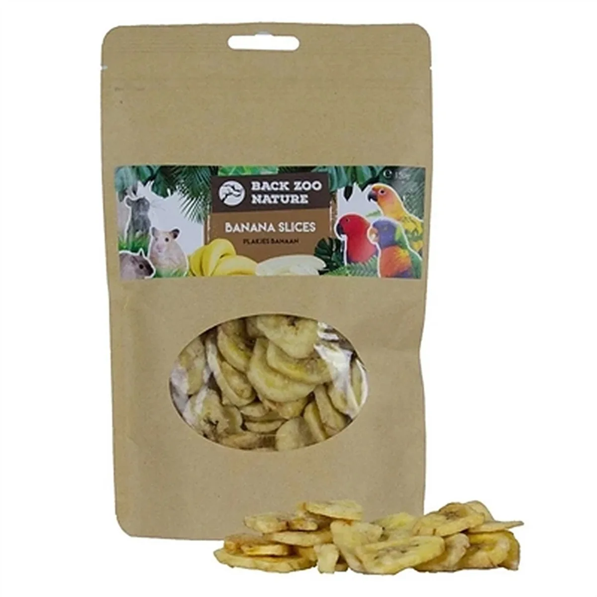 Bananenschijfjes 150 Gr van Back Zoo Nature – productfoto